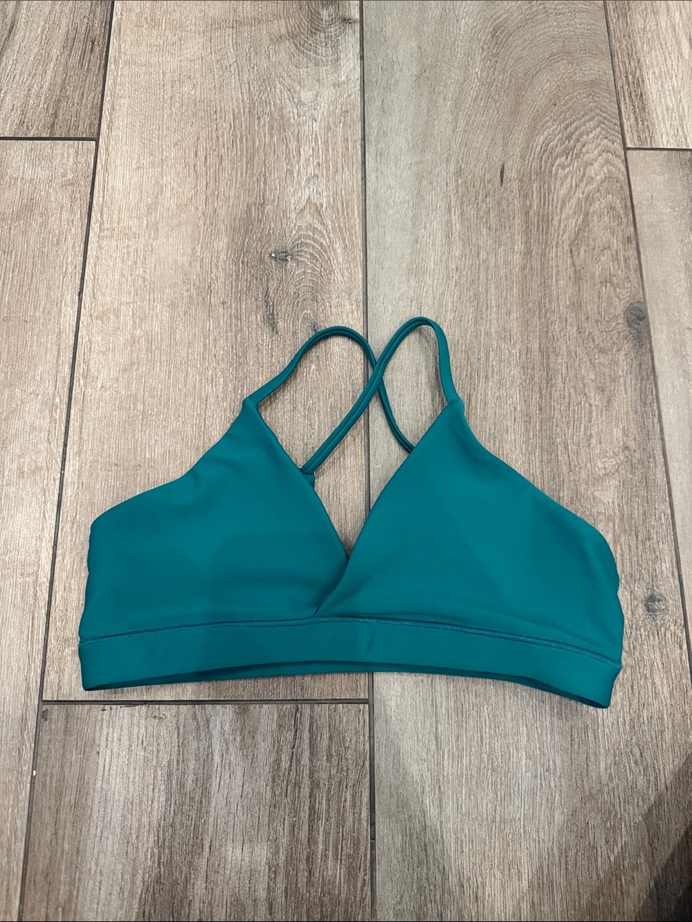 Five Dancewear Forest Green Triangle Sports Bra